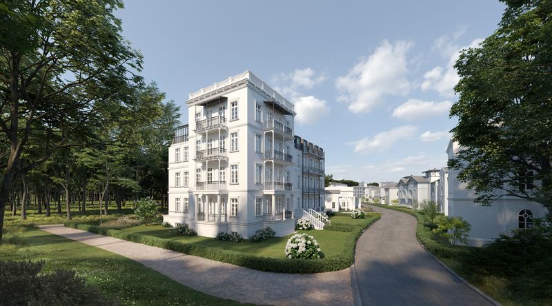 Logierhaus Villa Klingler - großzügige Maisonette-Wohnung an der Ostsee